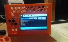 5″ LCD & Raspberry PI Enclosure 3D Printer Model