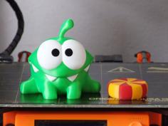 Om Nom + Candy (multi-material) 3D Printer Model