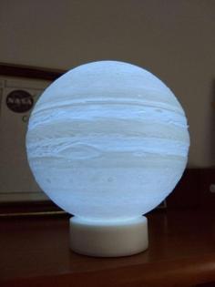 Jupiter Light Stand 3D Printer Model