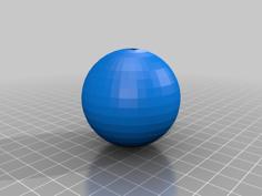 Dodge Charger/Chrysler 300 Shifter Knob Sphere 3D Printer Model