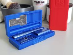 Travel Case For Henson AL13 Safety Razor 3D Printer Model