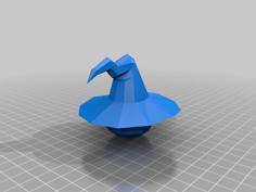 Halloween Jack-O-Lantern (with A Hat!) 3D Printer Model