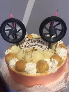 Motorcycle Birthday Cakes 3D Printer Model