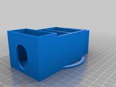 Living Room Remote Holder 3D Printer Model