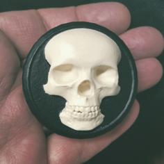 Toyota Prius G3 Wheel Center Cap – Skull 3D Printer Model