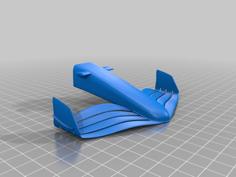 F1 Front Wing Keychain 3D Printer Model