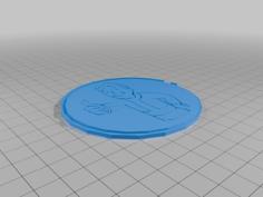 Fallout Boy Coaster 3D Printer Model