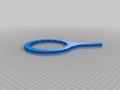 Frankford Arsenal Lid Wrench 3D Printer Model