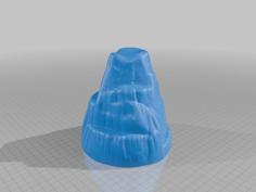 Vintage Volcano Toy Scan 3D Printer Model