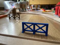 Fence For Toy Train Farm Set 3D Printer Model