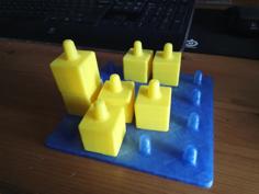 Connect Four 3D 3D Printer Model