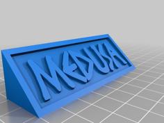 Medusa Logo 3D Printer Model