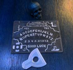 3D Printing Trouble Shooting Spirit Board Ouija Halloween Humor 3D Printer Model