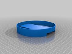 Embroidery Hoop Stand 3D Printer Model