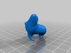 Seal, Toy Scan 3D Printer Model