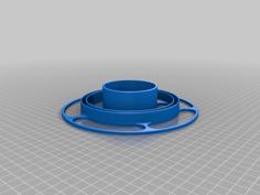 Smaller Heaterbloc Jar Base 3D Printer Model