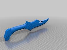 Skyrim Elven Dagger (WIP) 3D Printer Model