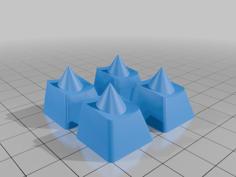 Stabbing Keycaps (Pointy, Spiky) – Perfect Prank For Coworkers And Family 3D Printer Model