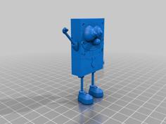 Bob Esponja 3D Printer Model