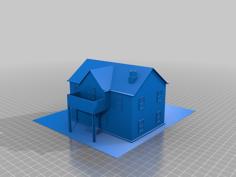 Simple House Design 3D Printer Model