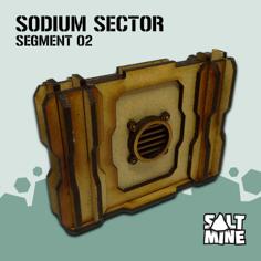 Sodium Sector – Wall 02 (3mm – Mdf – Lasercut)