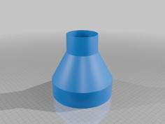 Hose Adapter 6 To 3 Inches 3D Printer Model