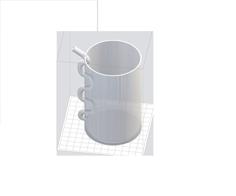 Straw-Glass For Clear Resin Printers 3D Printer Model