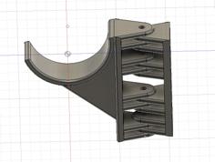 Longboard Wallmount For 83mm Wheels 3D Printer Model