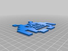 Atari Invader 3D Printer Model