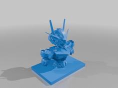 Gundam Aerial 3D Printer Model