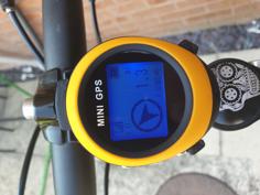 Bike Mount For PG03 GPS (£25 Bicycle Sat Nav) 3D Printer Model