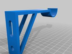 Curtain Rod Holder 3D Printer Model