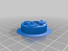 Ball Bearing Nut For TR8-2-D2 Screw 3D Printer Model