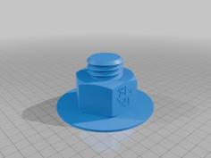 Dummy Nut Geocache 3D Printer Model