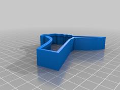 Knife Cookie Cutter 3D Printer Model