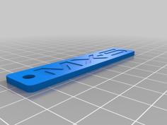 MX5 Keychain 3D Printer Model