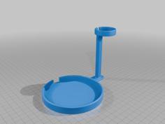 Loading Stand Tronic Qi-Pad And Galaxy Watch 3D Printer Model