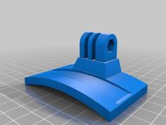 GoPro Mount For Dive Scooter (DPV) 3D Printer Model