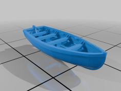 Royal Navy 14ft Dinghy 3D Printer Model