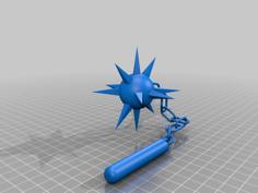 Battle Mace 3D Printer Model