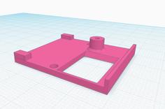 Model Railroad Servo Mount Linear 3D Printer Model