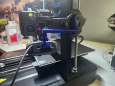 Ender3V3KE V-Wheel Camera Mount 3D Printer Model