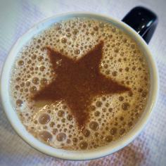 Coffee Stencil – Five-Pointed Star – New Style 3D Printer Model