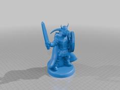 Viking Goat 3D Printer Model