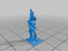 1-100 French 1796 Infantry Command In Mirletons 3D Printer Model