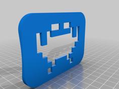 Space Invaders Soap Dish 3D Printer Model