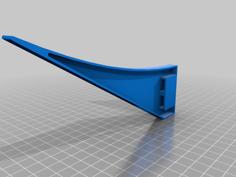 Carrera 132/124 Shoulder End Into Straight 3D Printer Model