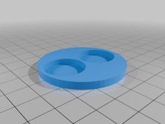 Custom Tonie Tag With 20x3mm Magnet For Toniebox 3D Printer Model