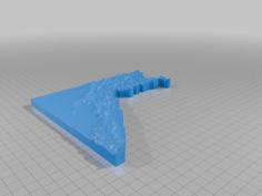 Upper Ruamahanga 3D Catchment Model 3D Printer Model