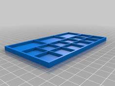 Watch Parts Tray 3D Printer Model